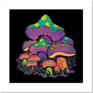 Shrooms Posters and Art